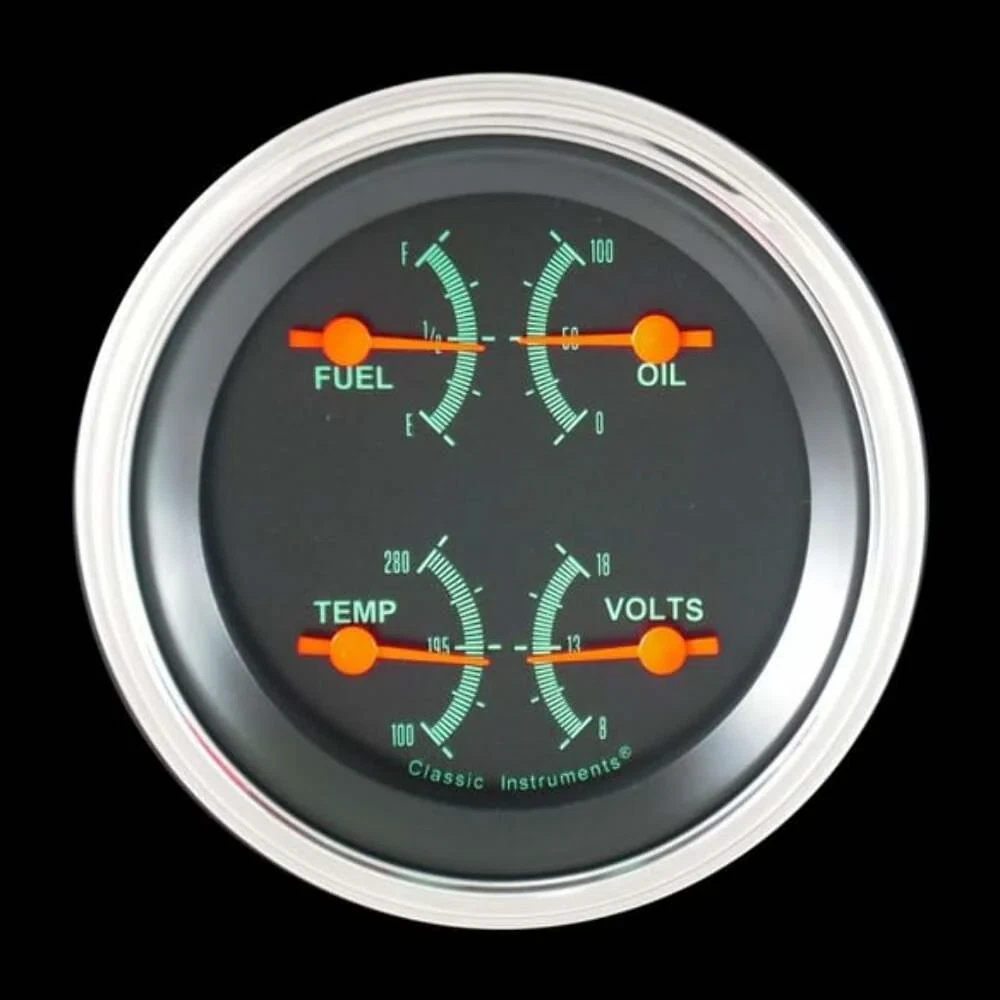 G-Stock Quad Gauge (Fuel 0-30 OHM) GS77SLF